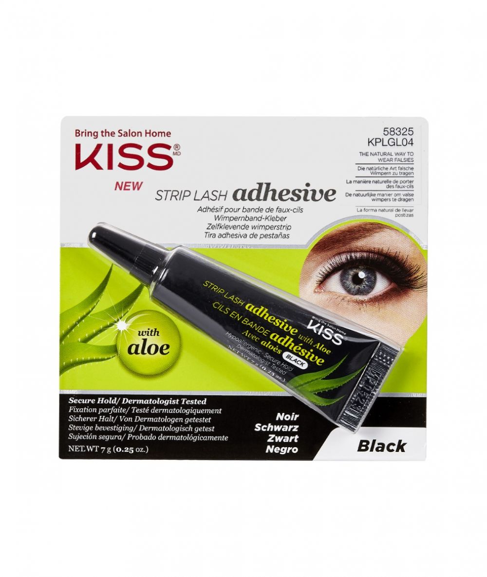  წამწამების შავი წებო-KISS EverEz Aloe Vera Eyelash Adhesive - 7 mg